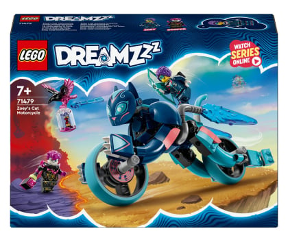Klocki LEGO® LEGO DREAMZzz 71479 Koci motocykl Zoey